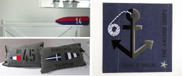 Du väljer motiv och texter, så hjälper jag dig med din personliga New England inredning.