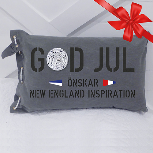 New England inspiration önskar God Jul och Gott Nytt År!