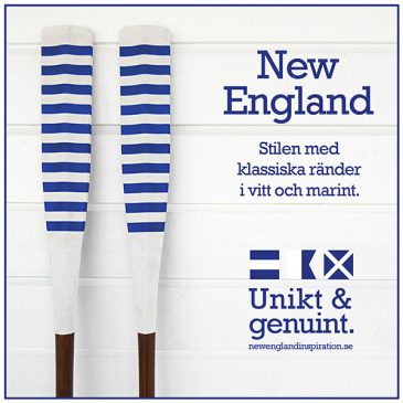 ÅROR I KLASSISK NEW ENGLAND STIL.